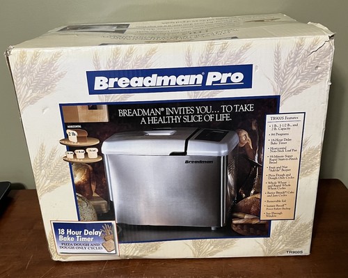 Breadman pro tr900s - 2lbs, bread