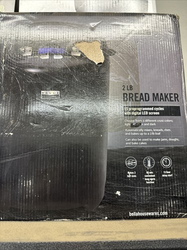 Bella pro series lb bread - series,