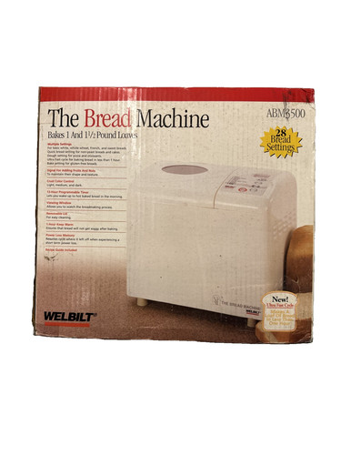 Welbilt the bread machine - welbilt,